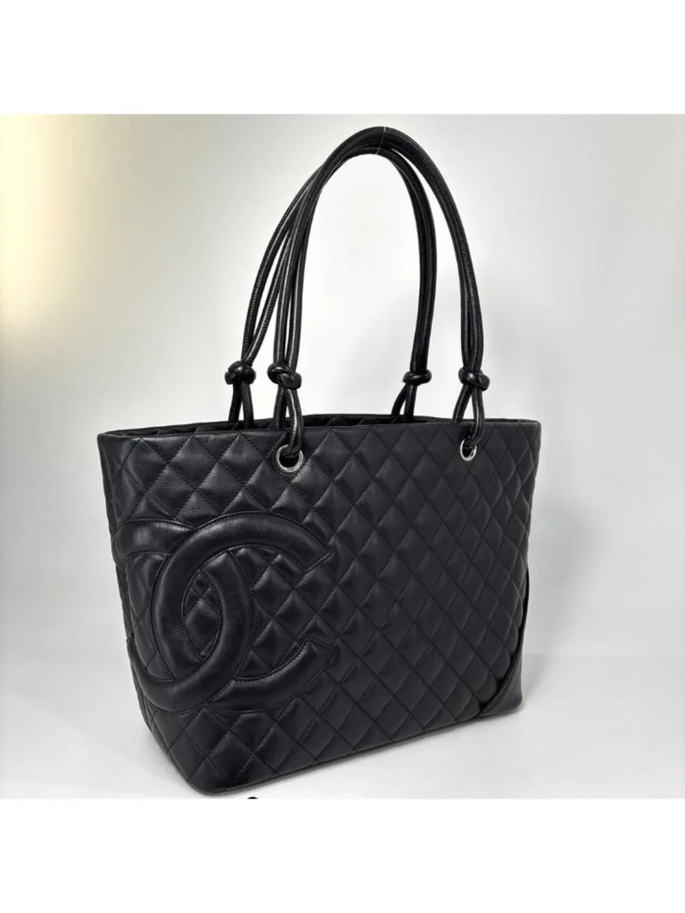 Chanel Cambon Line Large Tote Black - Picture 3 of 16